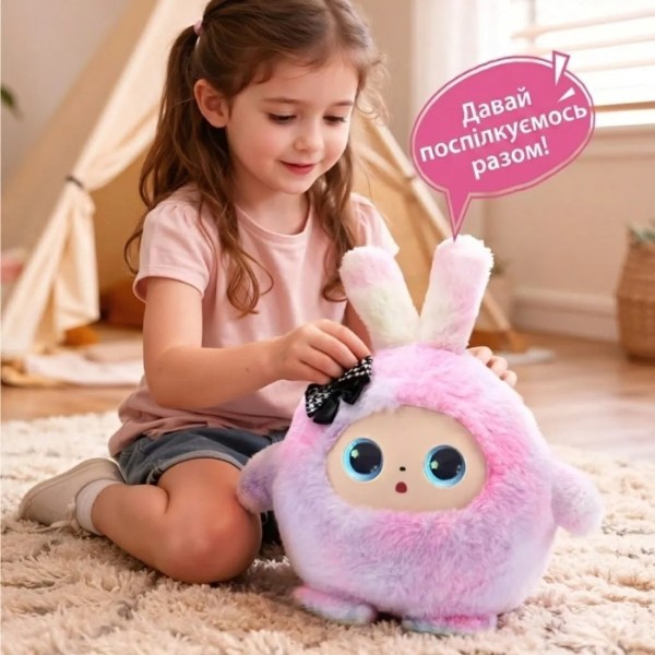 Фото - Интерактивное животное Smart Baby AI TOYS Зайченок Pink (001012782694)