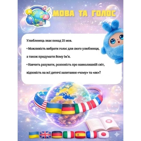 Фото - Интерактивное животное Smart Baby AI TOYS Медвежонок white (001012782700)
