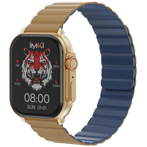 Фото - Смарт-часы iMiki SF1 Gold Magnetic Strap