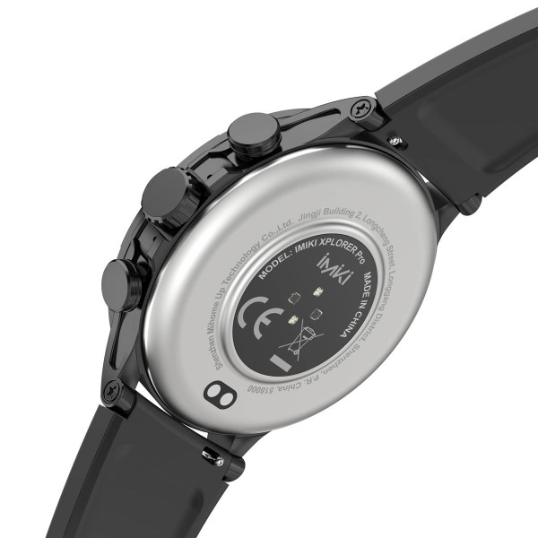 Фото - Смарт-годинник iMiki XPLORER Pro Black Silicone strap