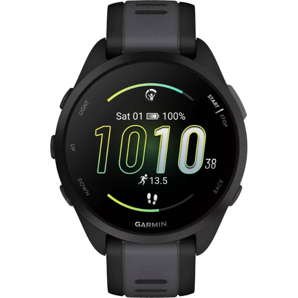 Фото - Смарт-часы Garmin Forerunner 165 GPS Black/Slate Grey (010-02863-20)