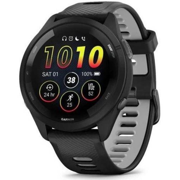 Фото - Смарт-годинник Garmin Forerunner 265 Black (010-02810-10)