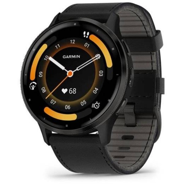Фото - Смарт-годинник Garmin Venu 3 Black+Slate (010-02784-52)