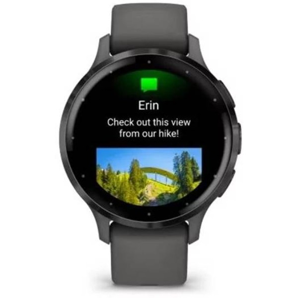 Фото - Смарт-годинник Garmin Venu 3S Pebble Gray + Slate (010-02785-00)