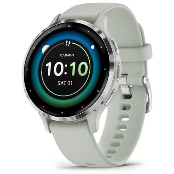 Фото - Смарт-годинник Garmin Venu 3S Sage Gray + Passivated (010-02785-01)