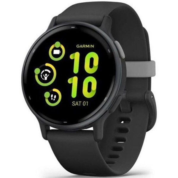 Фото - Смарт-часы Garmin vivoactive 5 Black/Slate (010-02862-10)