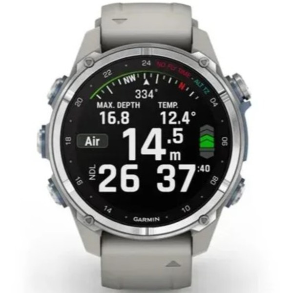Фото - Смарт-часы Garmin Descent Mk3 43mm Grey (010-02753-04)