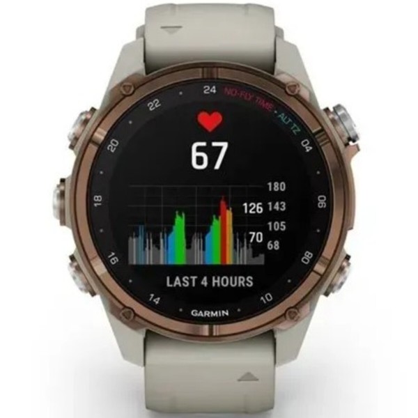 Фото - Смарт-часы Garmin Descent Mk3i 43mm Bronze Titanium (010-02753-14)