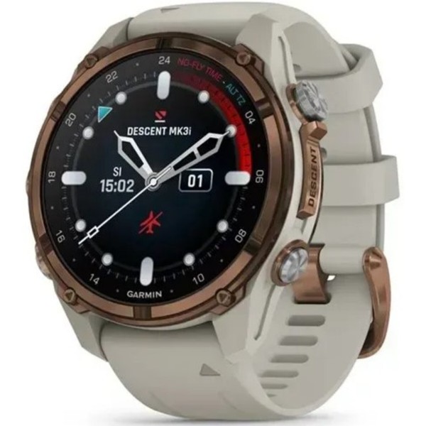 Фото - Смарт-часы Garmin Descent Mk3i 43mm Bronze Titanium (010-02753-14)