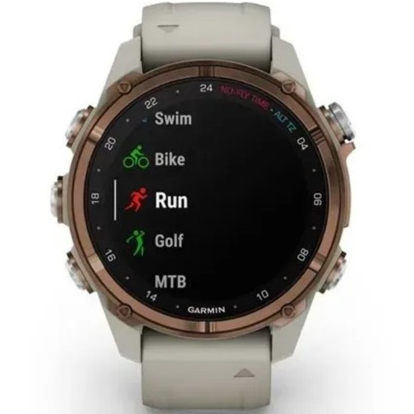 Фото - Смарт-часы Garmin Descent Mk3i 43mm Bronze Titanium (010-02753-14)