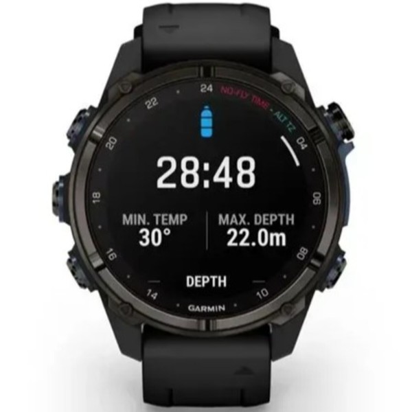 Фото - Смарт-годинник Garmin Descent Mk3i 43mm Carbon Grey (010-02753-11)