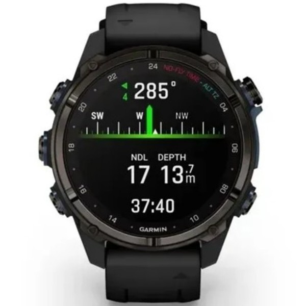 Фото - Смарт-годинник Garmin Descent Mk3i 43mm Carbon Grey (010-02753-11)