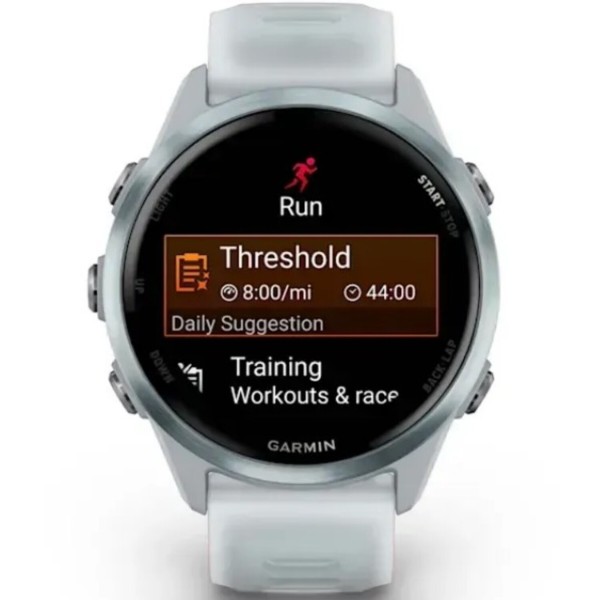 Фото - Смарт-часы Garmin Forerunner 570 42 mm Whitestone/Cloud Blue (010-02970-01)