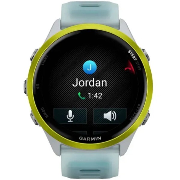 Фото - Смарт-часы Garmin Forerunner 570 - 47MM Whitestone/Amp Yellow (010-02971-01)