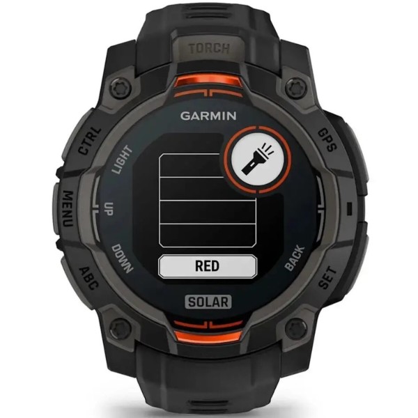 Фото - Смарт-годинник Garmin Instinct 3, 45mm, Solar, Black Bezel with Black Band (010-02934-00)