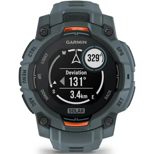Фото - Смарт-часы Garmin Instinct 3 45mm Solar Twilight Bezel w/Twilight Band GPS (010-02934-01)