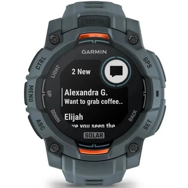 Фото - Смарт-часы Garmin Instinct 3 45mm Solar Twilight Bezel w/Twilight Band GPS (010-02934-01)