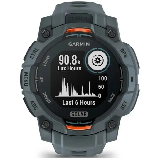 Фото - Смарт-часы Garmin Instinct 3 45mm Solar Twilight Bezel w/Twilight Band GPS (010-02934-01)