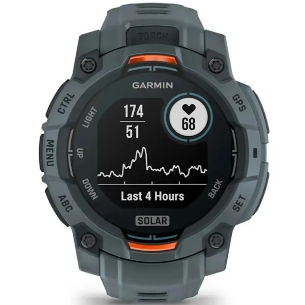 Фото - Смарт-часы Garmin Instinct 3 45mm Solar Twilight Bezel w/Twilight Band GPS (010-02934-01)