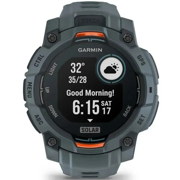 Фото - Смарт-часы Garmin Instinct 3 45mm Solar Twilight Bezel w/Twilight Band GPS (010-02934-01)
