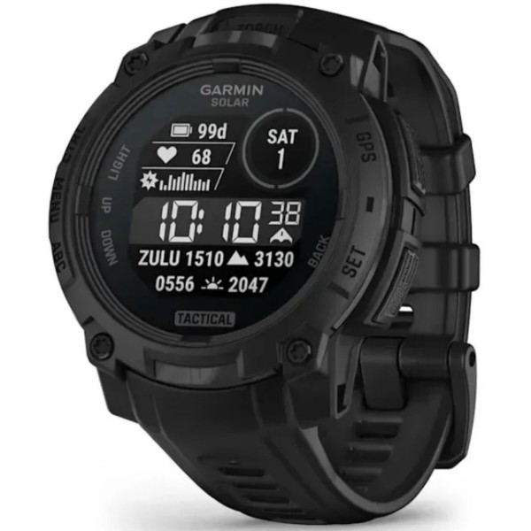 Фото - Смарт-годинник Garmin Instinct 3, Tactical, Solar, 45mm, Black (010-02934-50)