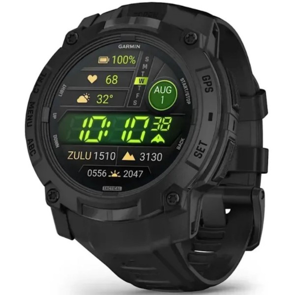 Фото - Смарт-часы Garmin Instinct 3 Tactical AMOLED 50 mm Black (010-03020-50)