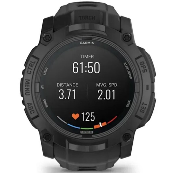 Фото - Смарт-часы Garmin Instinct 3 Tactical AMOLED 50 mm Black (010-03020-50)