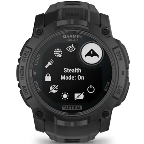 Фото - Смарт-часы Garmin Instinct 3 Tactical Solar 50 mm Black (010-02935-50)