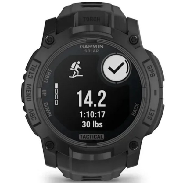 Фото - Смарт-часы Garmin Instinct 3 Tactical Solar 50 mm Black (010-02935-50)