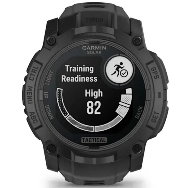 Фото - Смарт-часы Garmin Instinct 3 Tactical Solar 50 mm Black (010-02935-50)