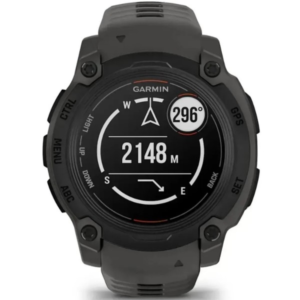 Фото - Смарт-часы Garmin Instinct E, 40 mm, Black Bezel with Charcoal Band (010-02932-00)
