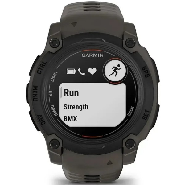 Фото - Смарт-часы Garmin Instinct E, 40 mm, Black Bezel with Charcoal Band (010-02932-00)