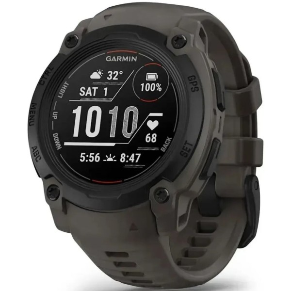 Фото - Смарт-часы Garmin Instinct E, 40 mm, Black Bezel with Charcoal Band (010-02932-00)