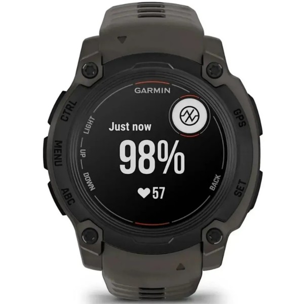 Фото - Смарт-часы Garmin Instinct E, 40 mm, Black Bezel with Charcoal Band (010-02932-00)