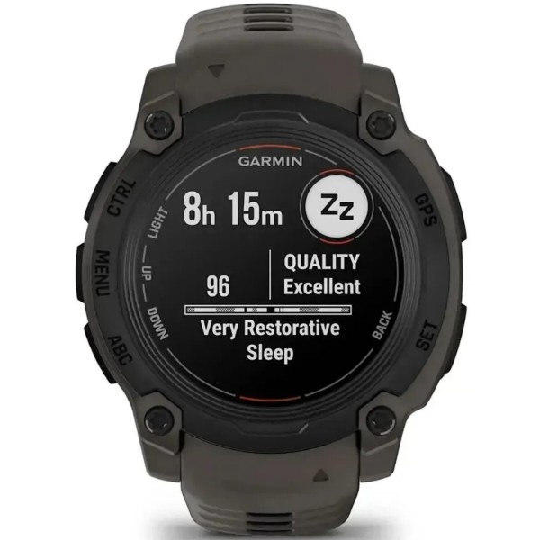 Фото - Смарт-часы Garmin Instinct E, 40 mm, Black Bezel with Charcoal Band (010-02932-00)
