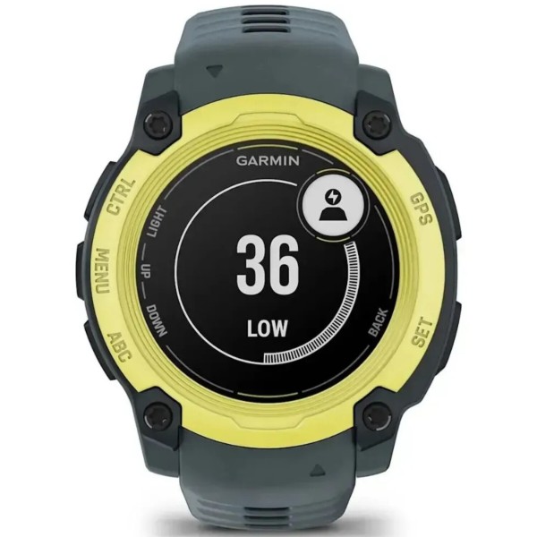 Фото - Смарт-часы Garmin Instinct E, 40 mm, Electric Lime Bezel w/ Twilight Band (010-02932-01)