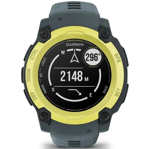 Фото - Смарт-часы Garmin Instinct E, 40 mm, Electric Lime Bezel w/ Twilight Band (010-02932-01)