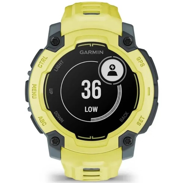 Фото - Смарт-годинник Garmin Instinct E, 45 mm, ElectricLimeBezel w/ ElectricLimeBand (010-02933-01)