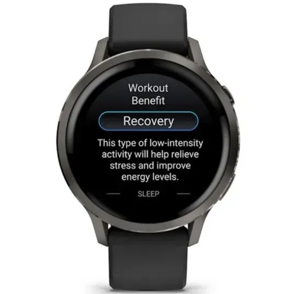 Фото - Смарт-часы Garmin Venu 4 (41mm), Black w/ Slate + Black (010-03013-02)