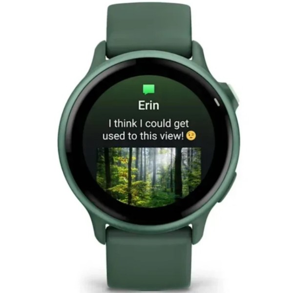 Фото - Смарт-годинник Garmin vivoactive 6, Jasper Green/J. Green Metallic (010-02985-02)