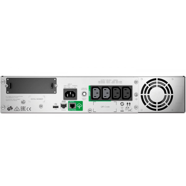 Фото - Джерело безперебійного живлення APC Smart-UPS 1000VA (SMT1000RMI2UC)
