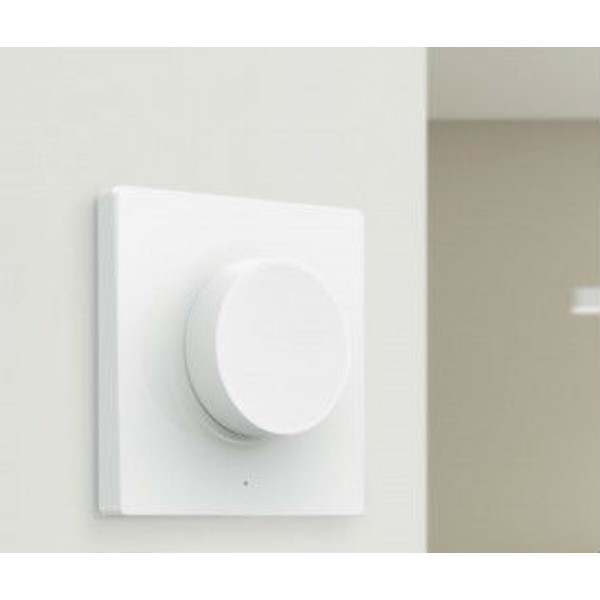 Фото - Встроенный выключатель Yeelight Smart Bluetooth Dimmer Wall Light Switch Remote Control (YLKG07YL)