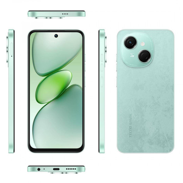 Фото - Смартфон Tecno Spark Go 1 3/128Gb Magic Skeen Green