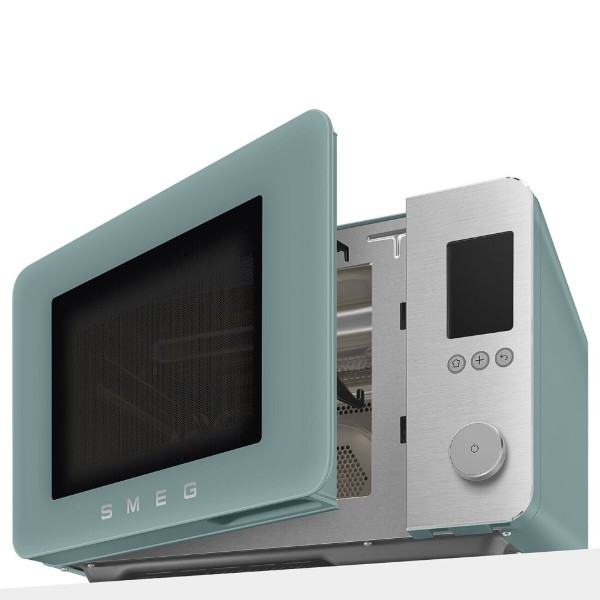 Фото - Мікрохвильова піч (НВЧ) Smeg MOC02EGMEU Matte Emerald Green