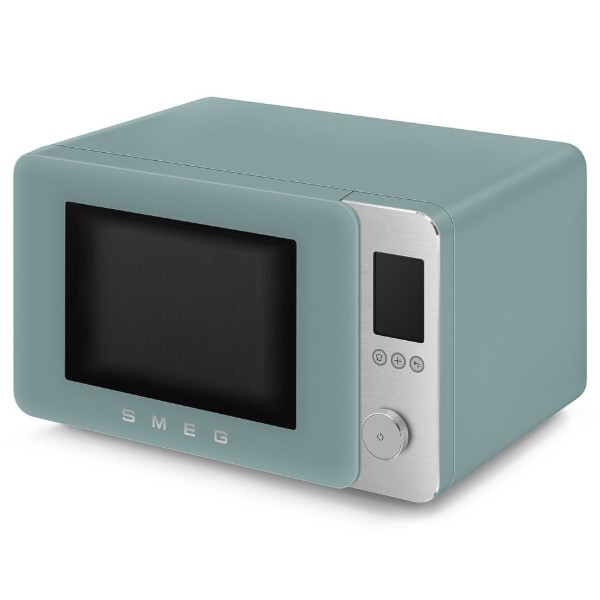 Фото - Мікрохвильова піч (НВЧ) Smeg MOC02EGMEU Matte Emerald Green
