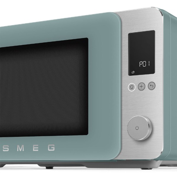 Фото - Мікрохвильова піч (НВЧ) Smeg MOC02EGMEU Matte Emerald Green