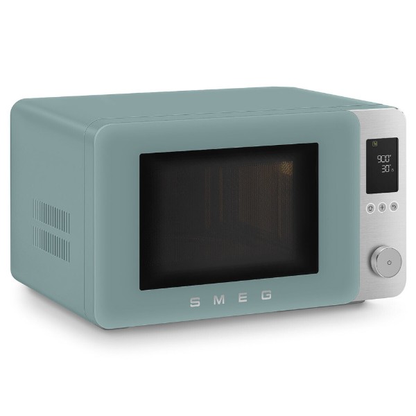 Фото - Мікрохвильова піч (НВЧ) Smeg MOC02EGMEU Matte Emerald Green