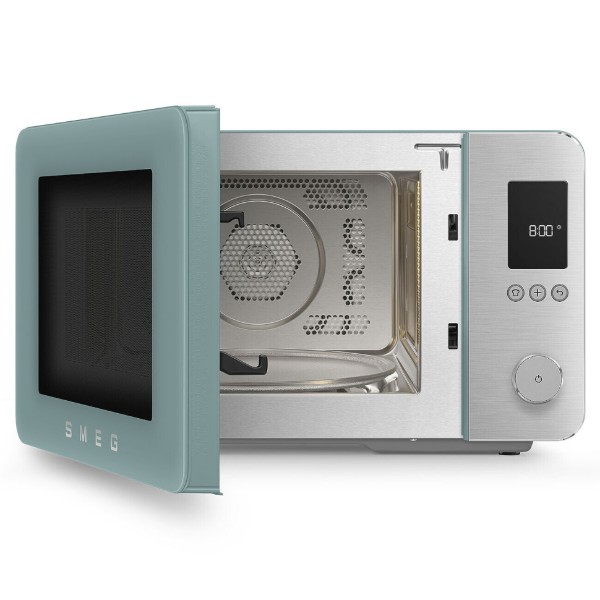 Фото - Мікрохвильова піч (НВЧ) Smeg MOC02EGMEU Matte Emerald Green