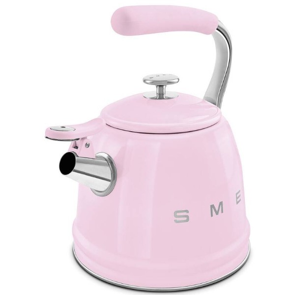 Фото - Чайник металлический Smeg WKF01PK
