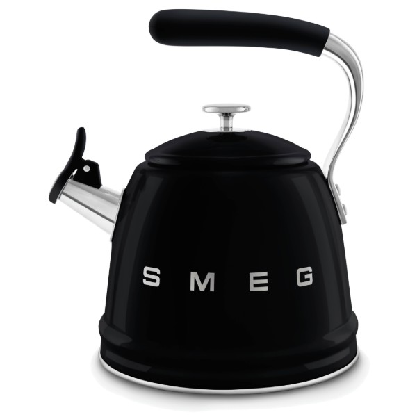 Фото - Чайник металлический Smeg WKF01BL